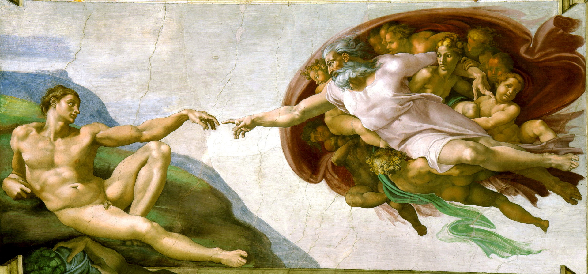 The Creation of Adam - Original